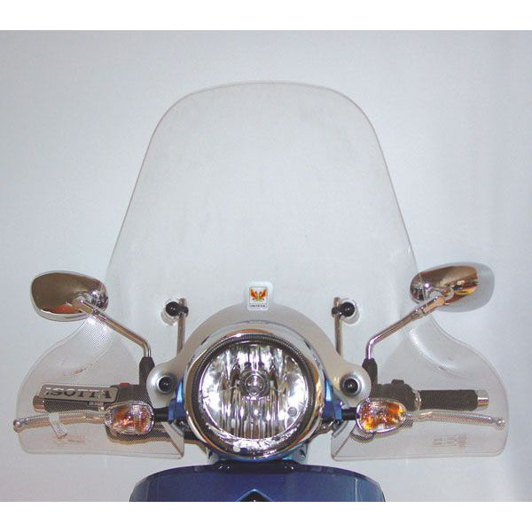 Isotta Medium Screen | Clear | Carnaby Cruiser 300 -   Pyramid Motorcycle Accessories