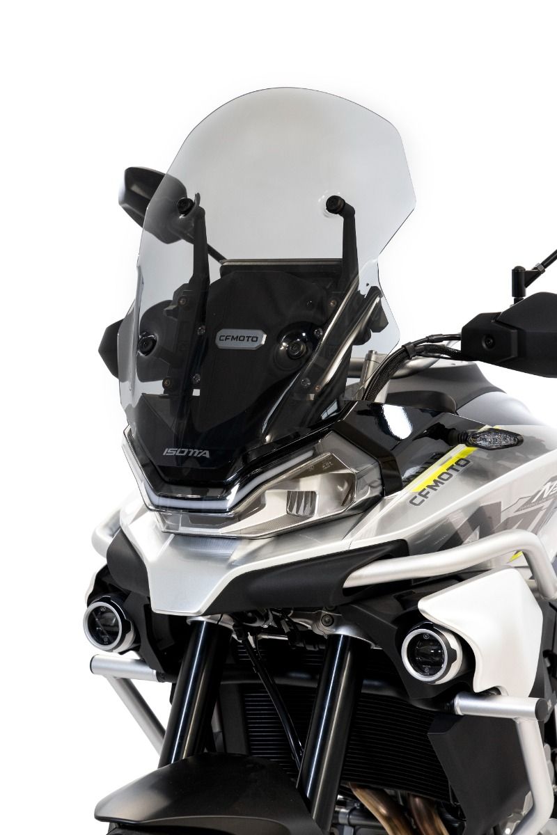 Isotta Medium Screen | Light Smoke | CFMoto MT800 Sport 2022>2024 -   Pyramid Motorcycle Accessories