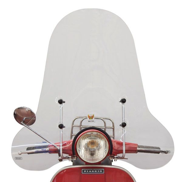 Isotta High Screen | Clear | Vespa ET3 1976>1982 -   Pyramid Motorcycle Accessories
