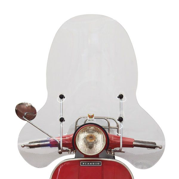 Isotta High Screen | Clear | Piaggio -   Pyramid Motorcycle Accessories