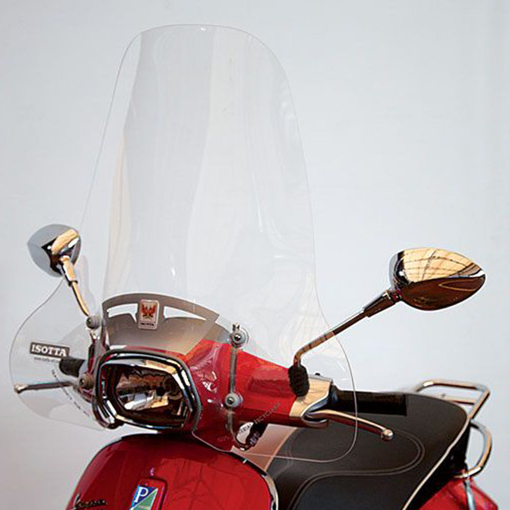 Isotta Medium Screen | Clear | Vespa Sprint 150 2014-2024 -   Pyramid Motorcycle Accessories