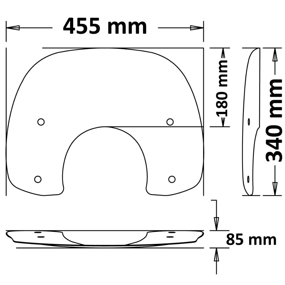 Isotta Screen | Light Smoke | Vespa Primavera 150 2013> -   Pyramid Motorcycle Accessories