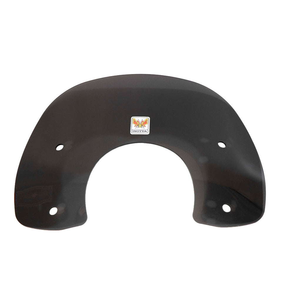 Isotta OEM Size Screen | Dark Smoke | Vespa Primavera -   Pyramid Motorcycle Accessories