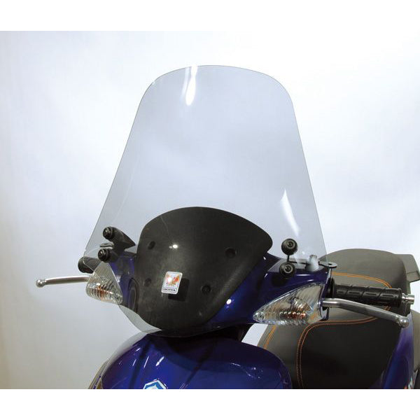 Isotta High Screen | Light Smoke | Piaggio Liberty S -   Pyramid Motorcycle Accessories