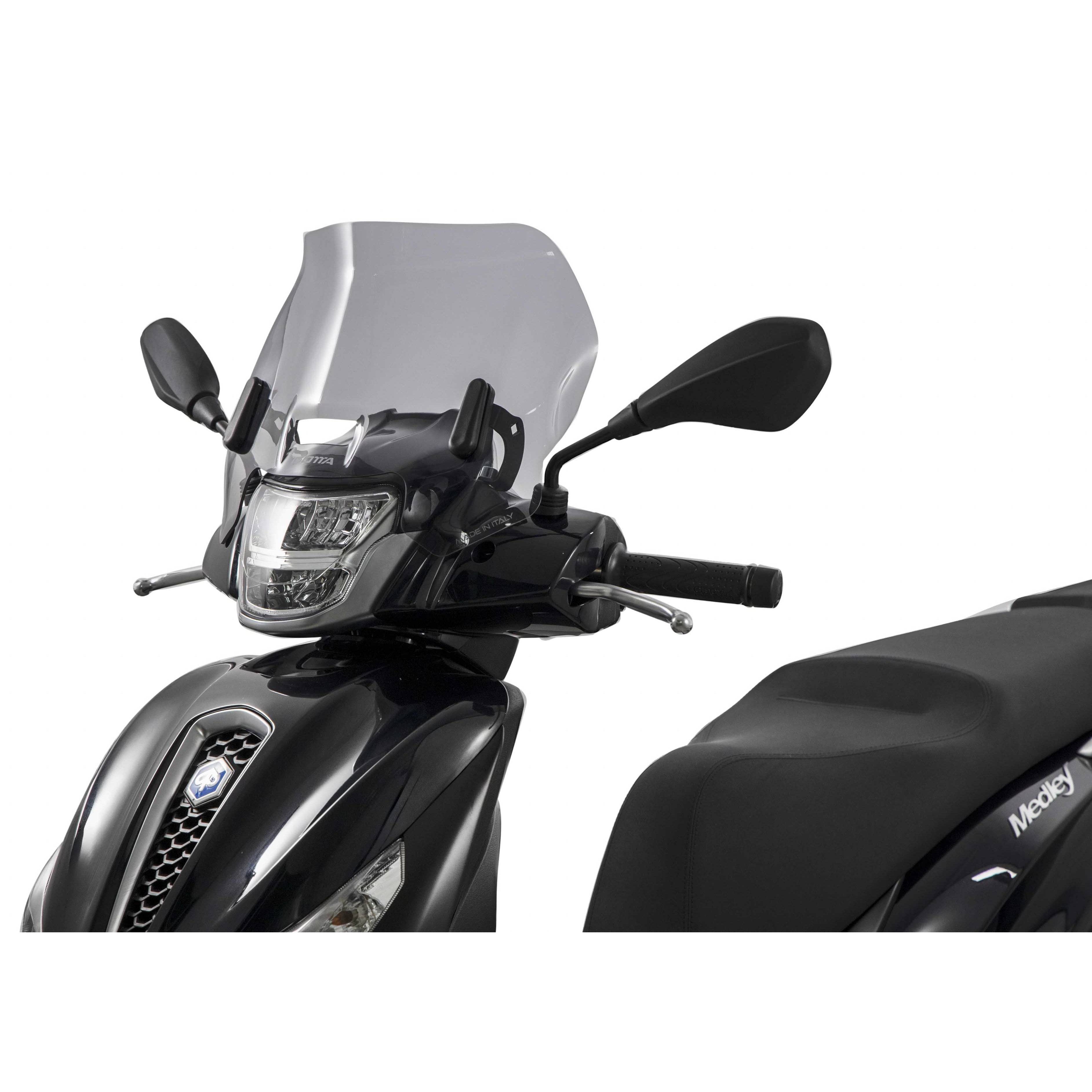 Isotta City Sport Screen | Piaggio Medley 125/150 -   Pyramid Motorcycle Accessories