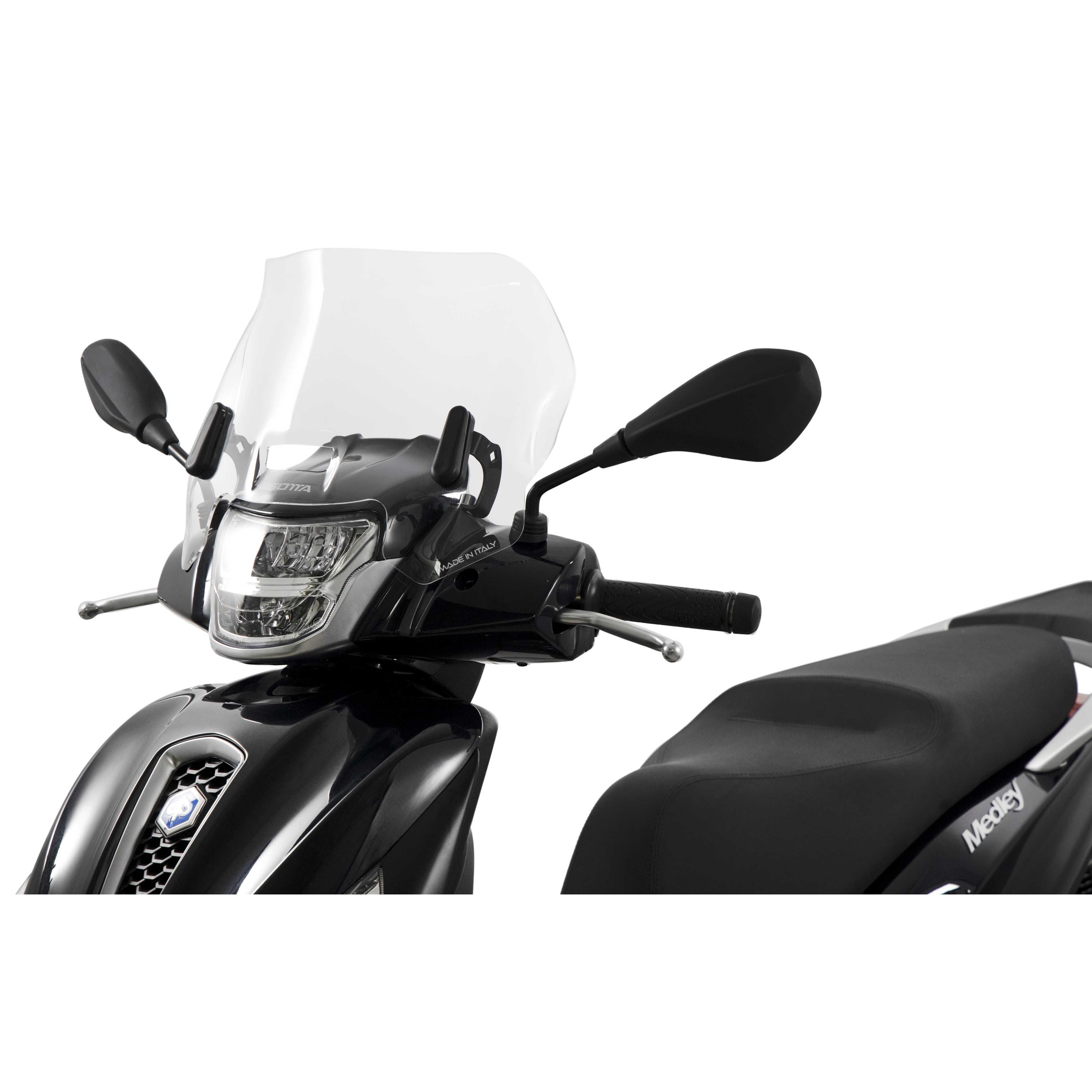 Isotta City Sport Screen | Piaggio Medley 125/150 -   Pyramid Motorcycle Accessories