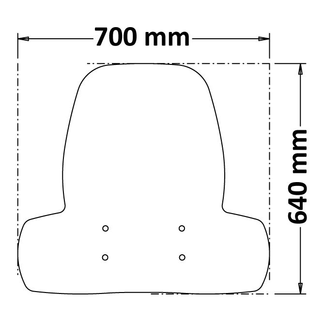 Isotta Medium Screen | Clear | Super Soco VS1 2020> -   Pyramid Motorcycle Accessories