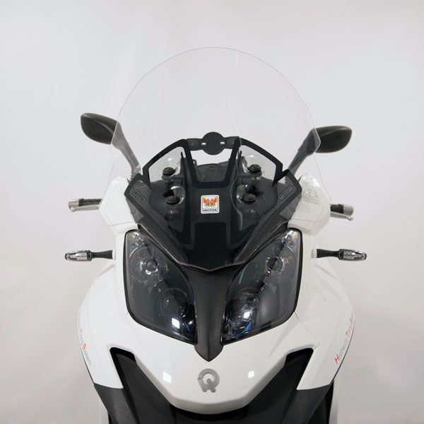 Isotta Height Adjustable Screen | Clear | Quadro 3, S, 4, Qooder, QV3 -   Pyramid Motorcycle Accessories
