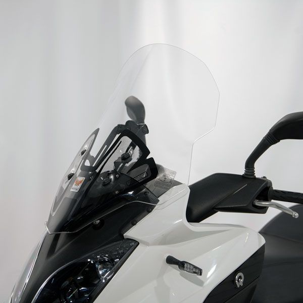 Isotta Height Adjustable Screen | Clear | Quadro 3, S, 4, Qooder, QV3 -   Pyramid Motorcycle Accessories