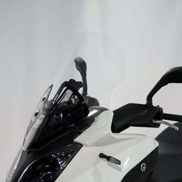 Isotta Height Adjustable Screen | Clear | Quadro 3, S, 4, Qooder, QV3 -   Pyramid Motorcycle Accessories