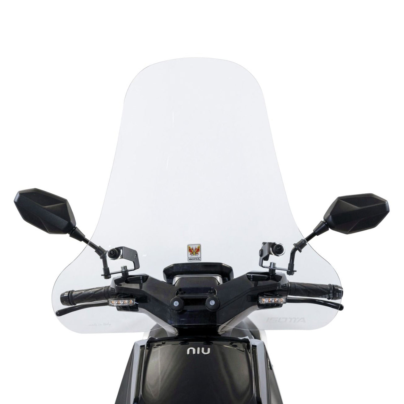 Isotta Screen | Clear | NIU FQI 500 2025 -   Pyramid Motorcycle Accessories