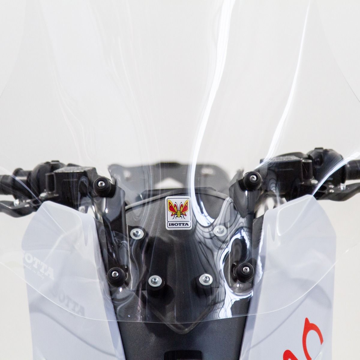 Isotta High Screen | Clear | Seat MO 125 2022> -   Pyramid Motorcycle Accessories
