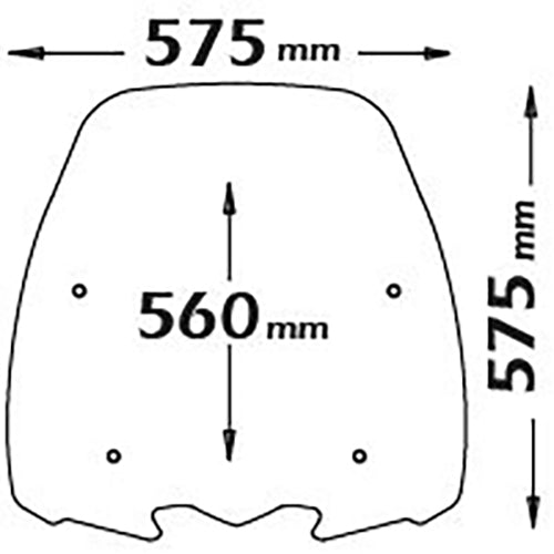 Isotta Screen | Honda SH 125i-150i 2017> -   Pyramid Motorcycle Accessories