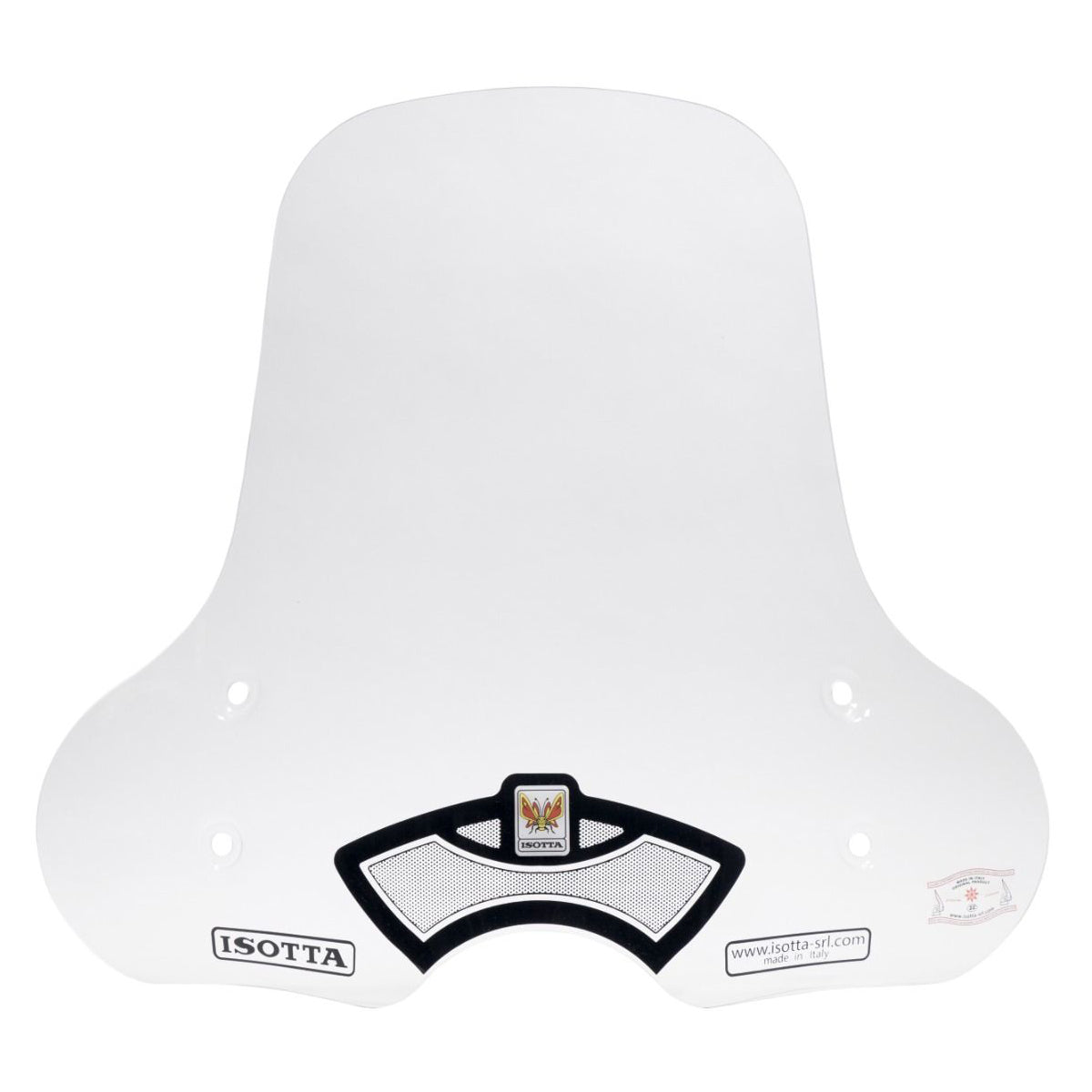 Isotta Low Screen | Clear | Honda Super Cub C 125-150 2018> -   Pyramid Motorcycle Accessories