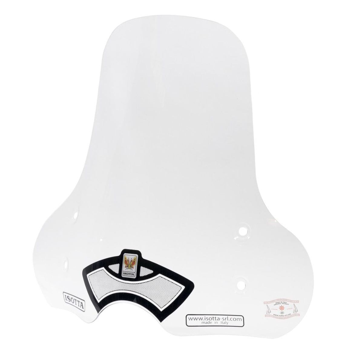 Isotta Low Screen | Clear | Honda Super Cub C 125-150 2018> -   Pyramid Motorcycle Accessories