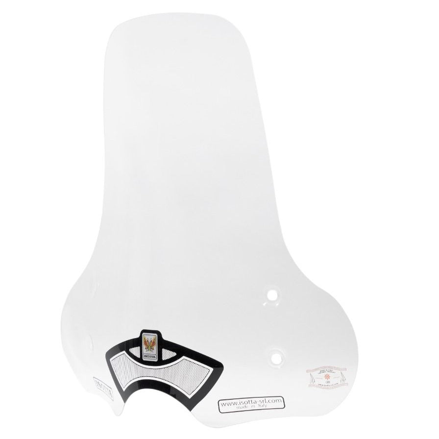 Isotta Medium Screen | Clear | Honda Super Cub C 125-150 2018-2020 -   Pyramid Motorcycle Accessories