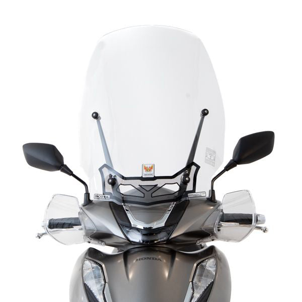 Isotta High Screen with Anti-Sun Refraction | Clear | Honda SH 125I 150I 350I -   Pyramid Motorcycle Accessories
