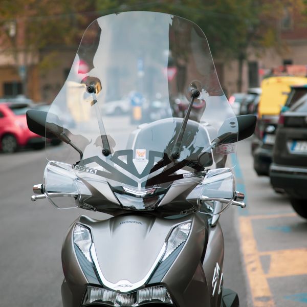 Isotta Maxi Screen | Clear | Honda SH 125I 150I 350 2020> -   Pyramid Motorcycle Accessories