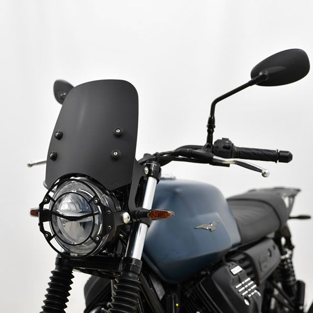 Isotta Low Screen | Moto Guzzi-V7 III Stone Night Pack -   Pyramid Motorcycle Accessories