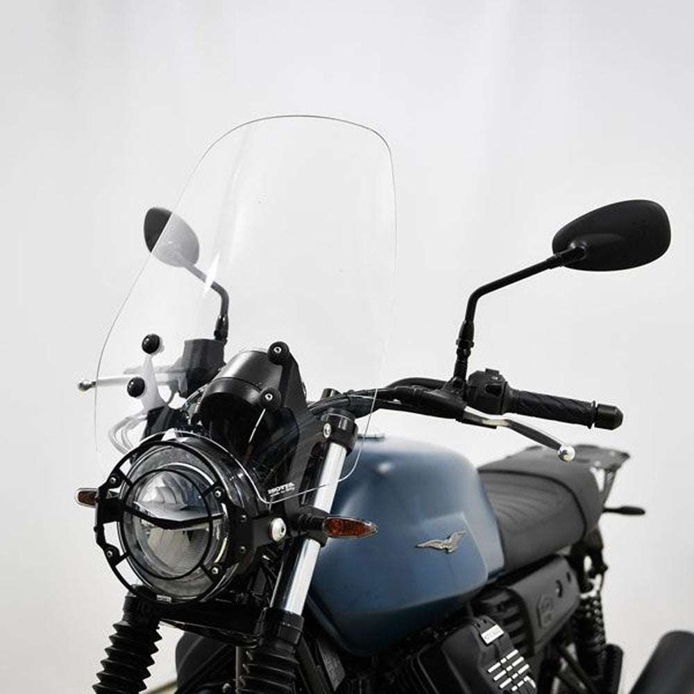 Isotta High Screen | Moto Guzzi - V7 III Stone Night Pack -   Pyramid Motorcycle Accessories
