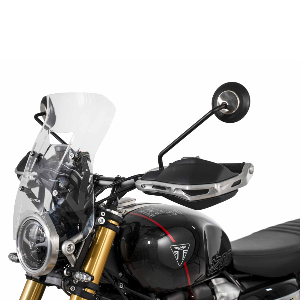 Isotta Endurance Race Screen | Triumph Scrambler 1200 X / XE -   Pyramid Motorcycle Accessories