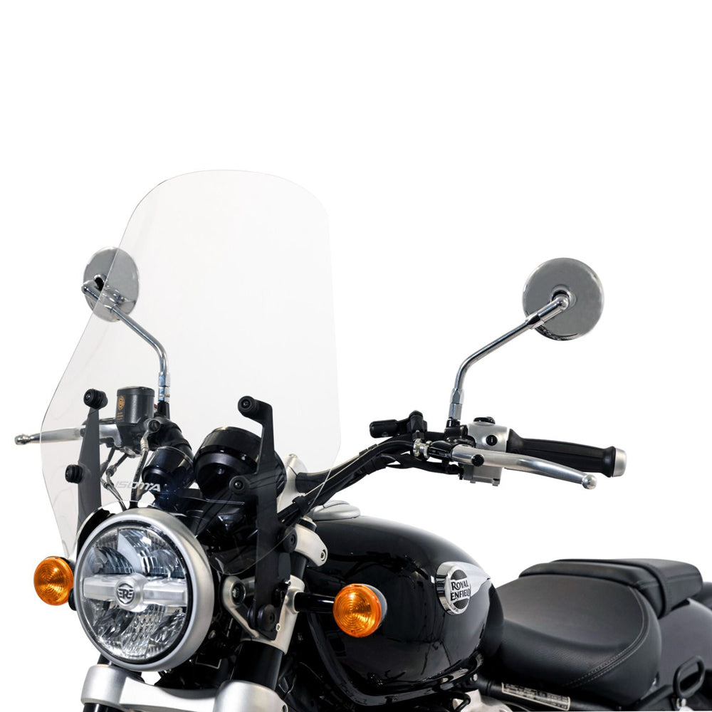 Isotta Medium Screen | Royal Enfield Super Meteor 650 -   Pyramid Motorcycle Accessories