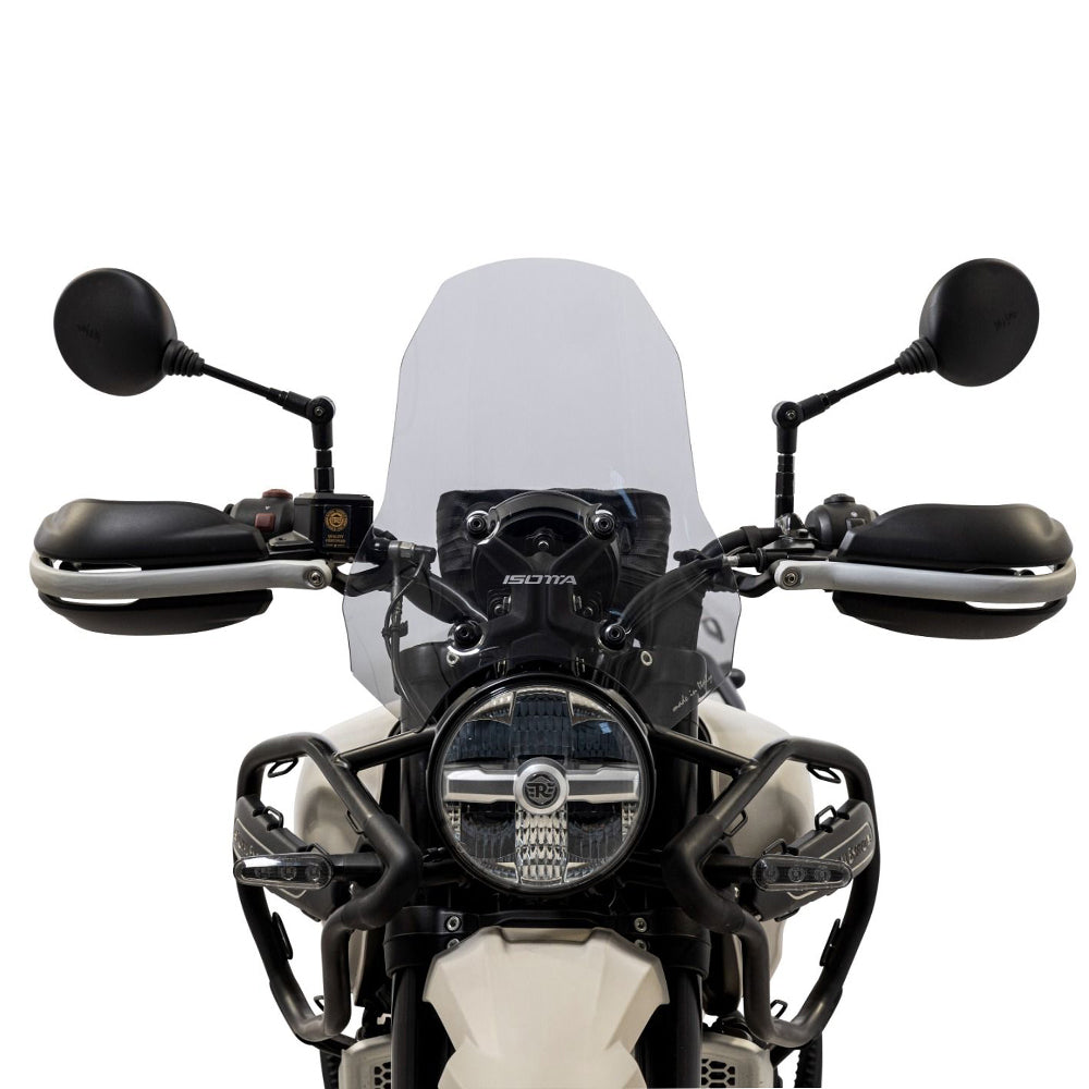 Isotta Rally Low Screen | Royal Enfield Himalayan 450 -   Pyramid Motorcycle Accessories