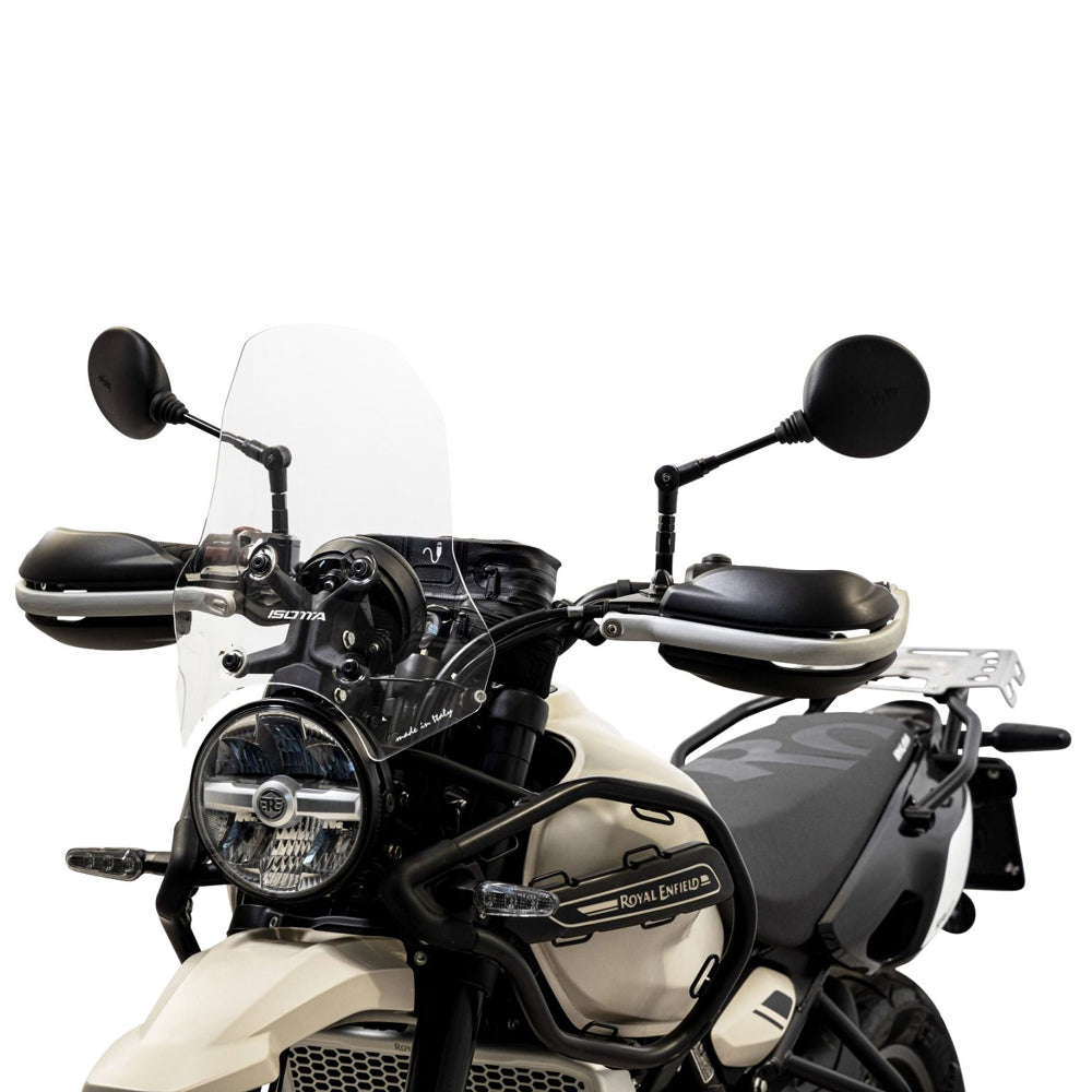 Isotta Rally Low Screen | Royal Enfield Himalayan 450 -   Pyramid Motorcycle Accessories