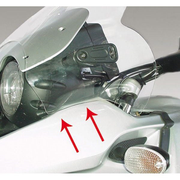 Isotta Adv Screen | Clear | BMW R 1150 GS 2000 - 2003 STD -   Pyramid Motorcycle Accessories
