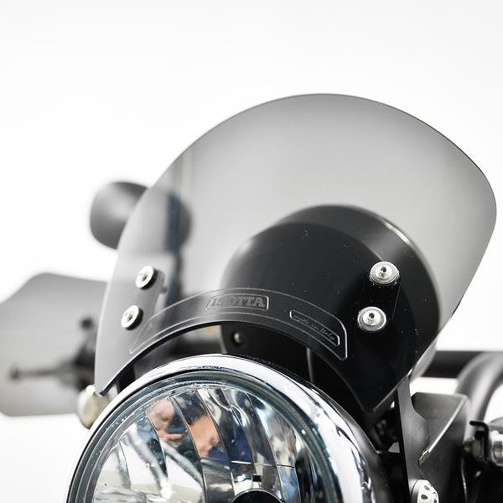 Isotta Mini Screen | Dark Smoke | Moto Guzzi Audace 2017-2020 -   Pyramid Motorcycle Accessories