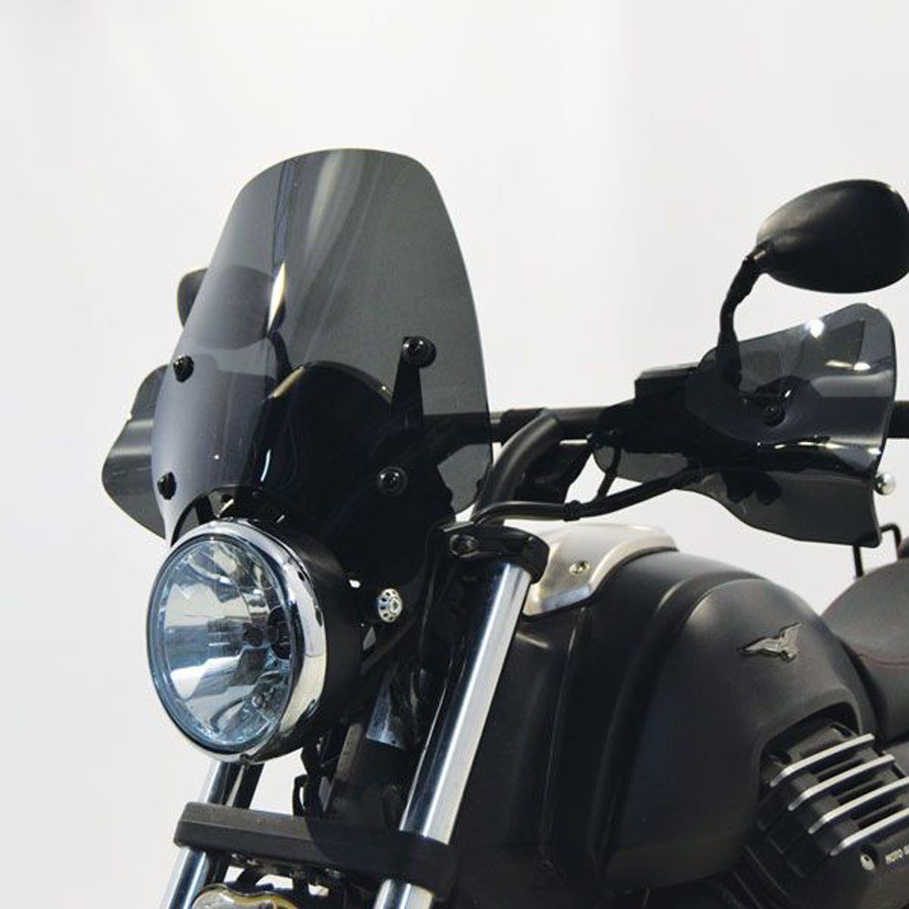 Isotta Small Screen | Dark Smoke | Moto Guzzi Audace 2017-2020 -   Pyramid Motorcycle Accessories