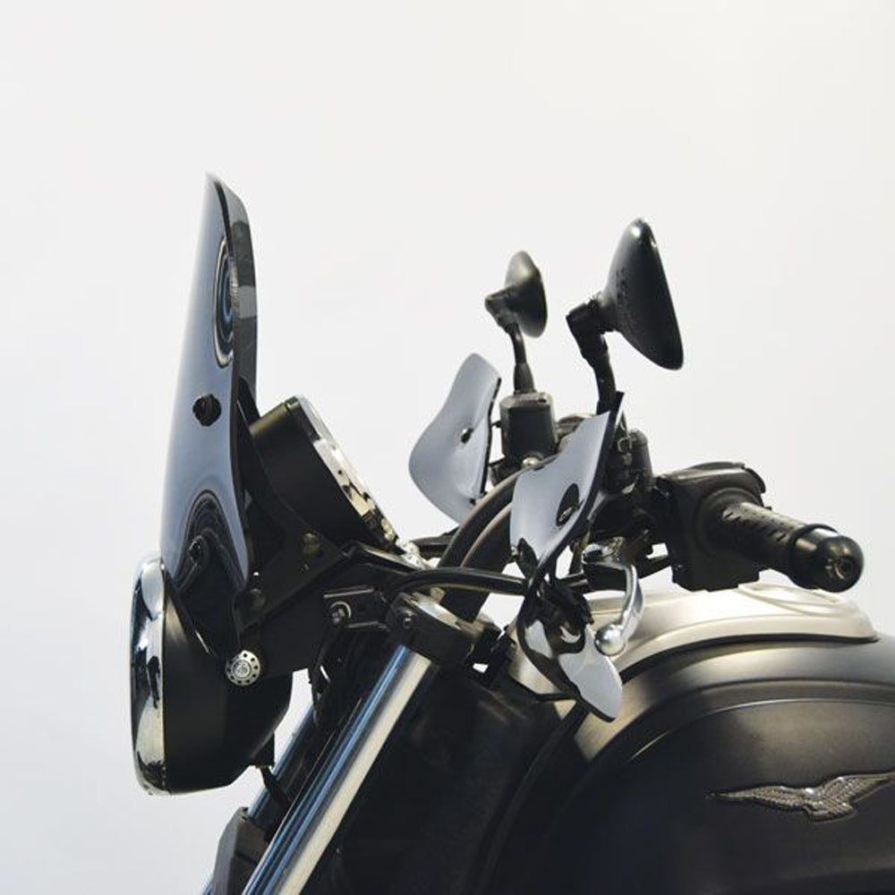 Isotta Small Screen | Dark Smoke | Moto Guzzi Audace 2017-2020 -   Pyramid Motorcycle Accessories