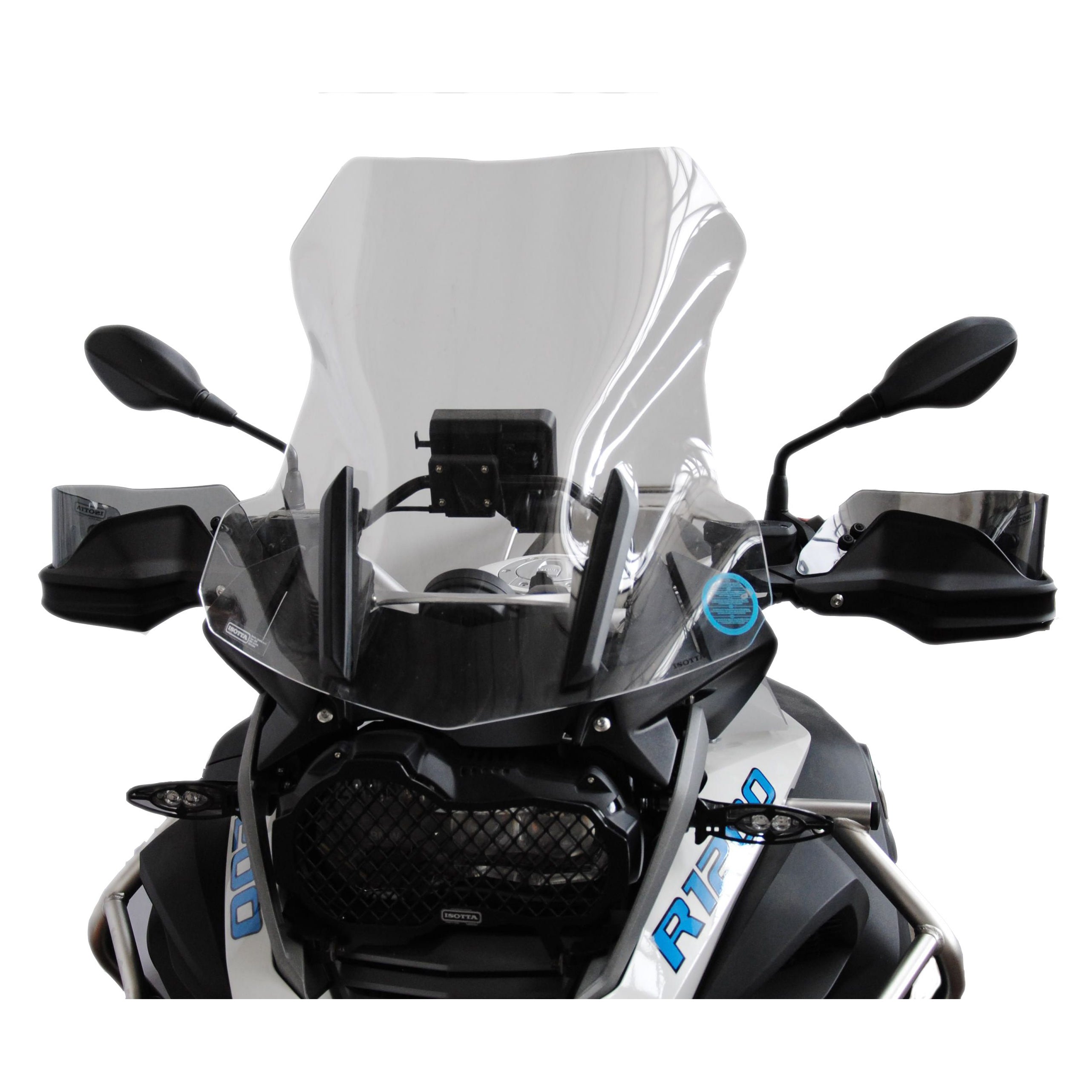Isotta Central Air Deflector Screen | Matte Black | BMW R 1200 GS LC STD 2013-16 -   Pyramid Motorcycle Accessories