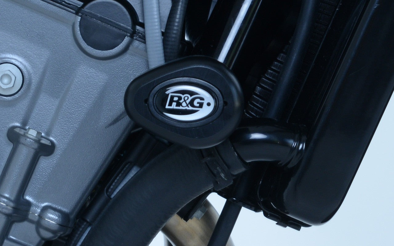 R&G Crash Protectors | Black | KTM 890 Duke R 2020>2024 & KTM 990 Duke 2024 & KTM 790 Duke 2018>Current -   Pyramid Motorcycle Accessories