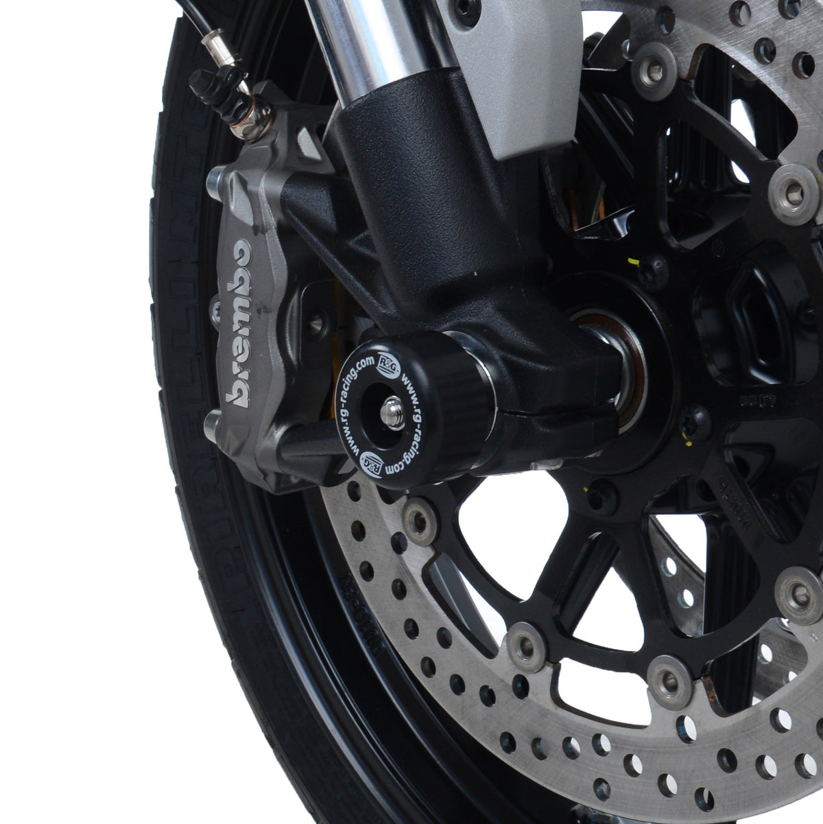 R&G Fork Protectors | Black | Ducati Scrambler Urban Enduro '15-'17, Scrambler 1100 '18-25, Scrambler 1100 Pro '20-25 & Desert Sled '18-