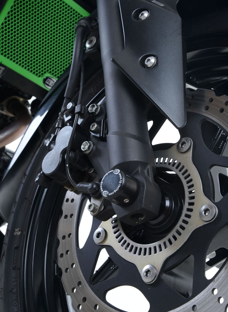 R&G Fork Protectors | Black | Kawasaki Ninja 300 (12-), Ninja 250 ('13-'17), Z250 '13-'18 and Z300