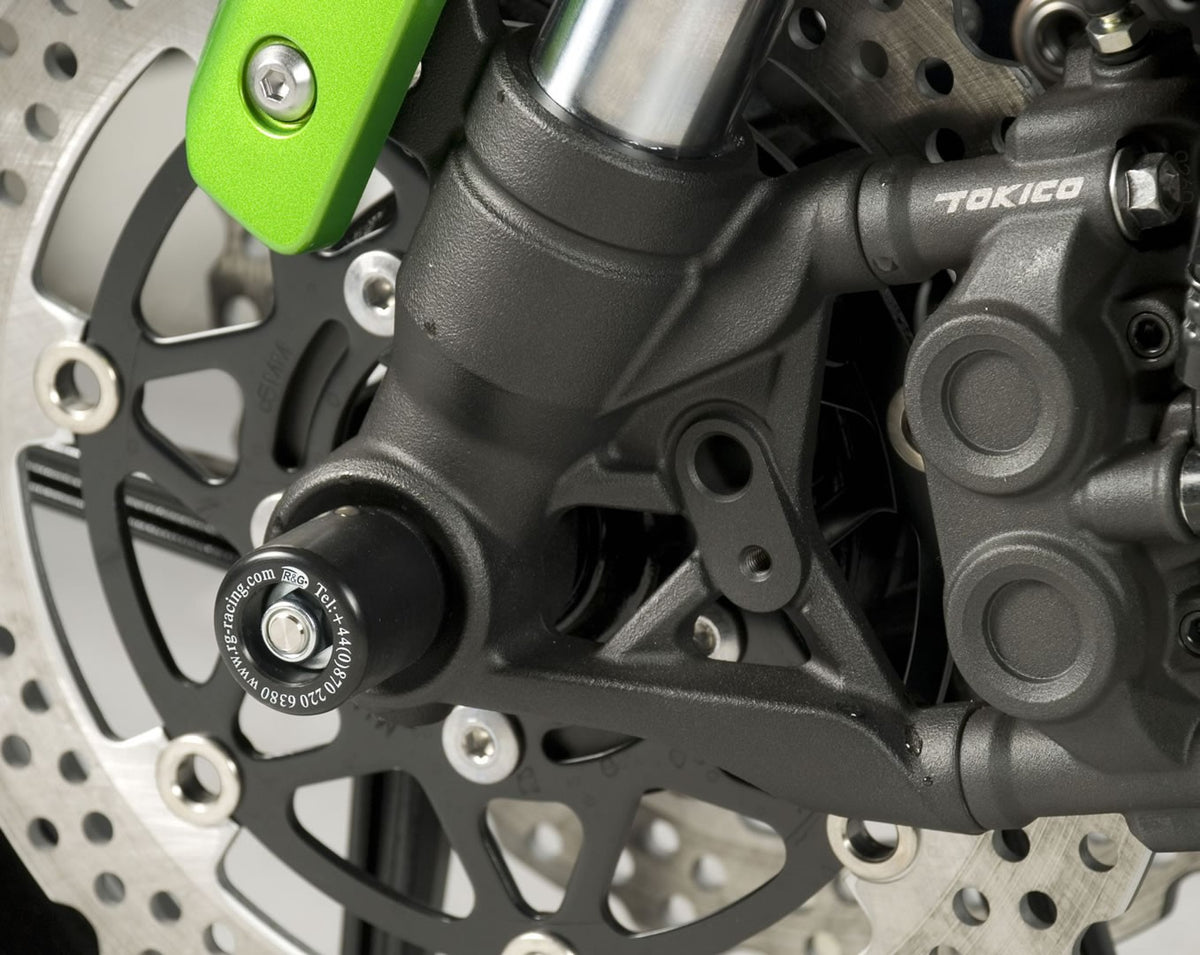 R&G Fork Protectors | Black | Kawasaki Versys 650 '10-'14 and Z1000SX '11-'19