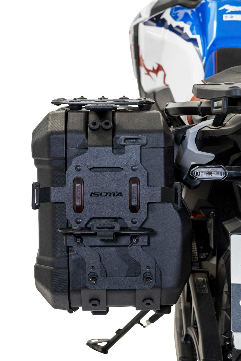 Isotta Bottle Holder For Left Pannier | Black | Honda Africa Twin CRF 1100 L Adventure 2020>2024 -  Shop name