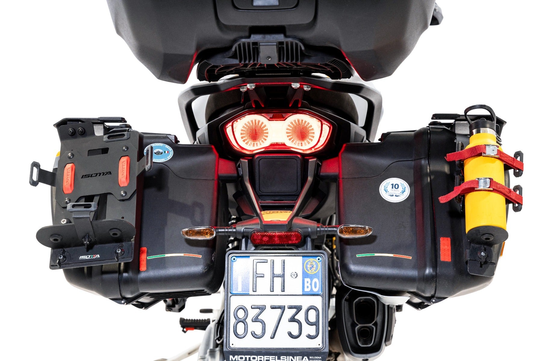 Isotta Bottle Holder For Right Pannier | Black | Moto Guzzi Stelvio 2024 -  Shop name