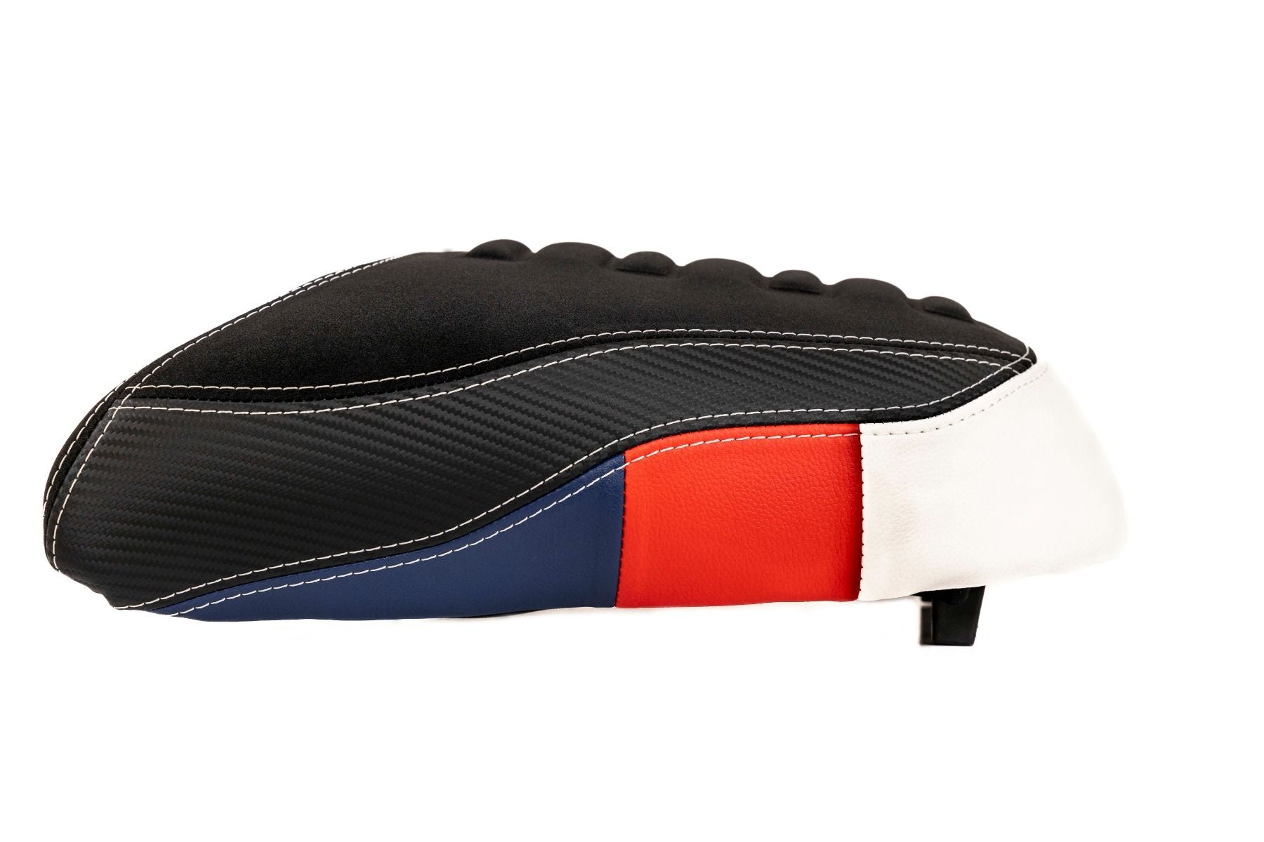 Isotta Comfort Pillion Seat | Black/Blue/Red - Trophy | BMW R 1200 GS Adventure 2013>2019 -  Shop name
