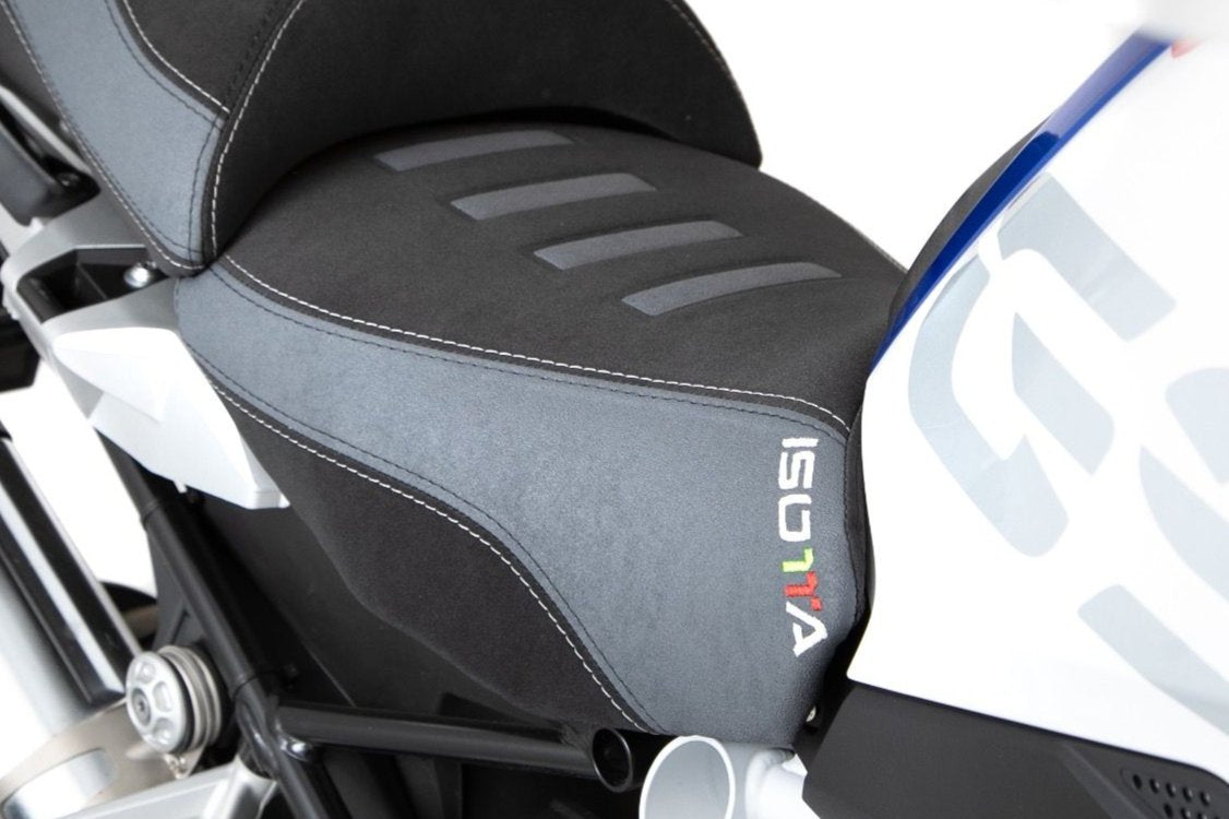 Isotta Comfort Riders Seat | Black/Grey | BMW R 1250 GS incl. Adventure 2019>2023 -  Shop name