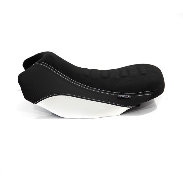 Isotta Comfort Riders Seat - Lowered | Black/White/Red/Blue - HP | BMW R 1250 GS incl. Adventure 2019>2023 -  Shop name