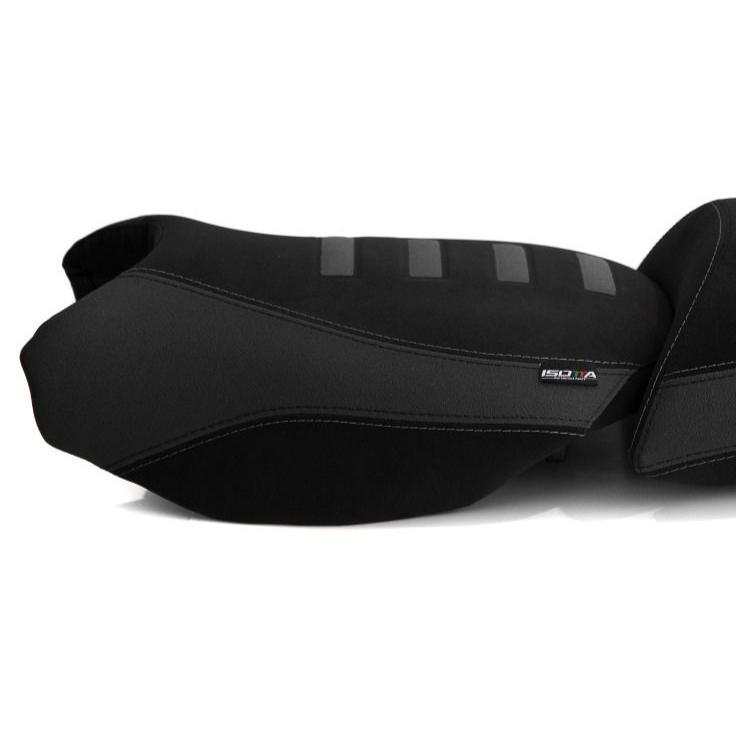 Isotta Comfort Riders Seat with Prostate Channel | Black | BMW R 1250 GS incl. Adventure 2019>2023 -  Shop name