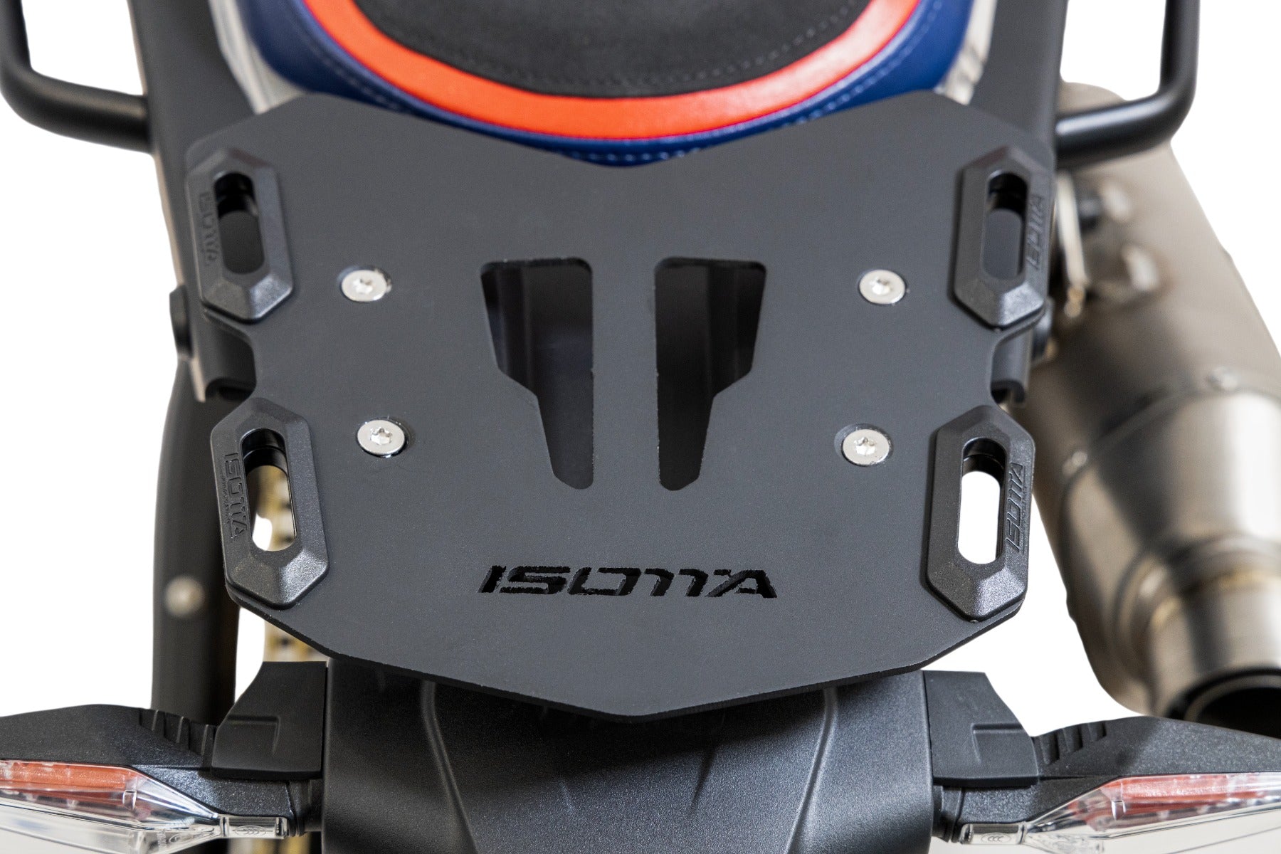 Isotta Compact Luggage Rack | Black | BMW F 900 GS 2024-Storage-Pyramid Motorcycle Accessories