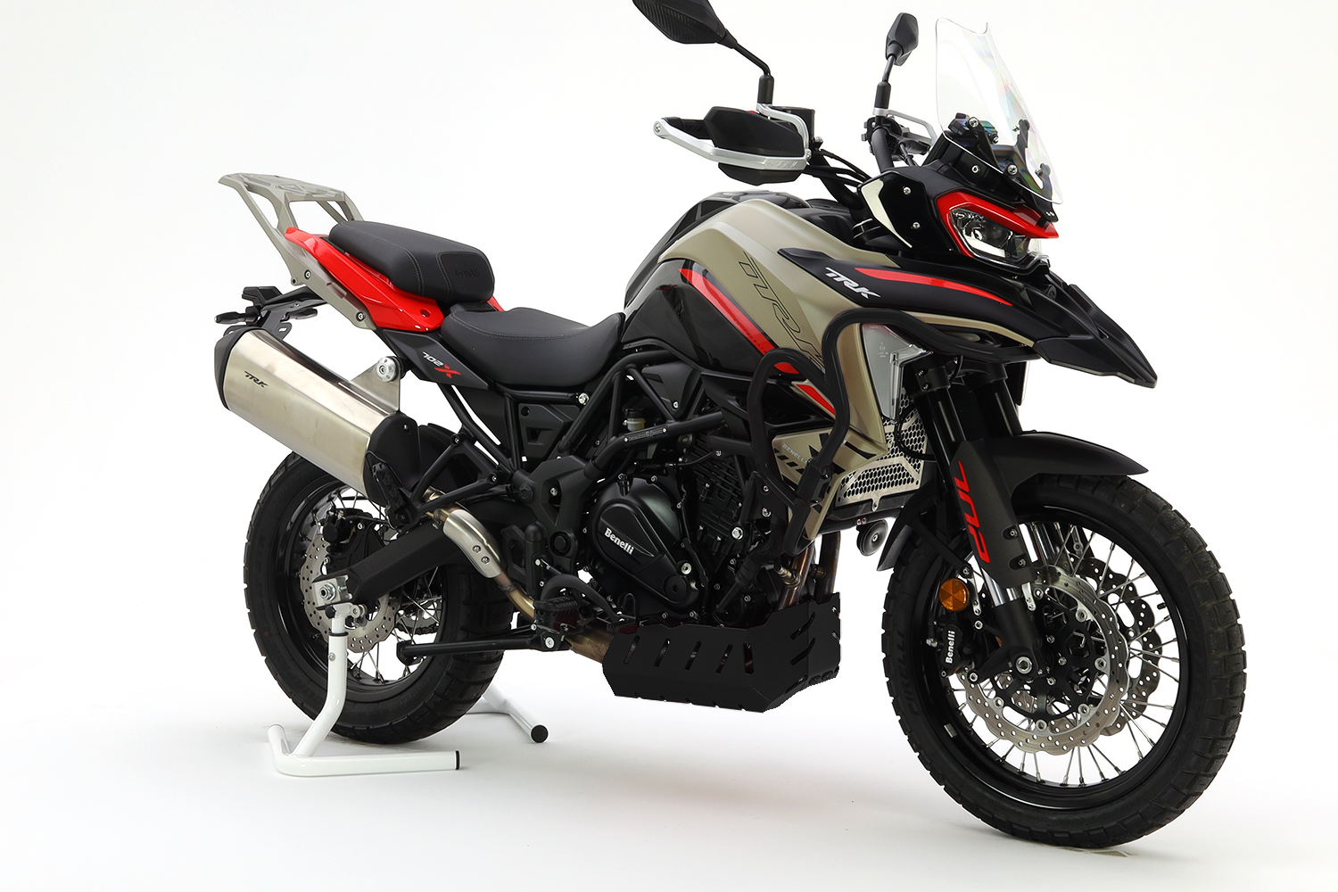 Isotta Crash Protection Bars | Black | Benelli TRK 702 X 2023>2024 -  Shop name