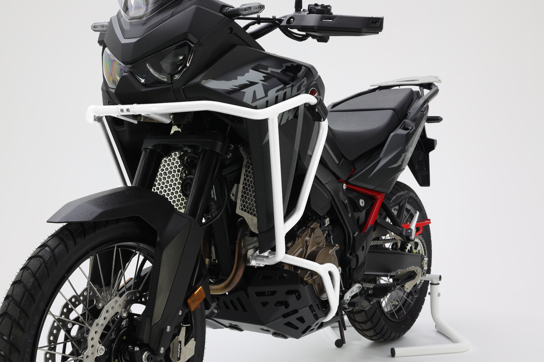 Isotta Crash Protection Bars | White | Honda Africa Twin CRF 1100 L 2024>Current -  Shop name