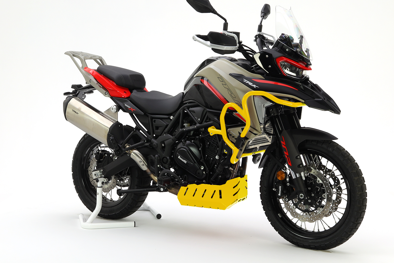 Isotta Crash Protection Bars | Yellow | Benelli TRK 702 X 2023>2024 -  Shop name