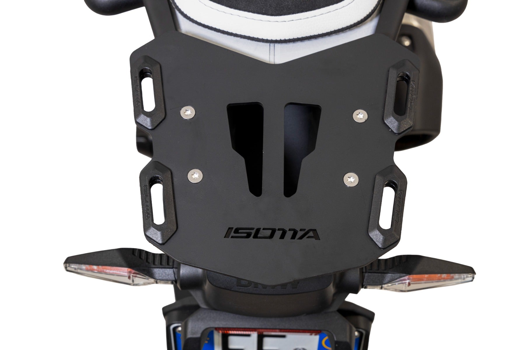 Isotta Dirtyrider Luggage Rack | Black | BMW R 1300 GS 2023>2024-Storage-Pyramid Motorcycle Accessories