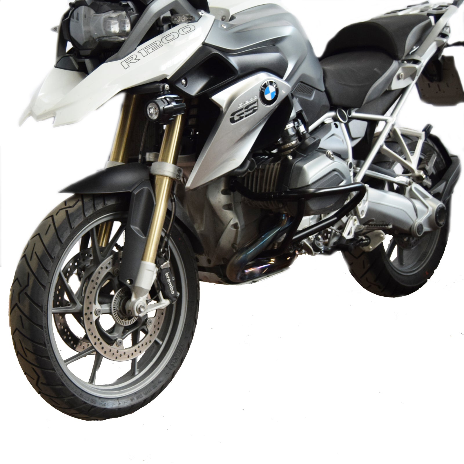 Isotta Lower Crash Protection Bars | Black | BMW R 1200 GS 2013>2018 -  Shop name