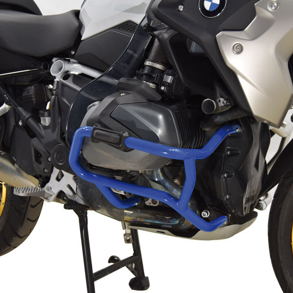 Isotta Lower Crash Protection Bars | Blue | BMW R 1250 GS 2019>2023 -  Shop name